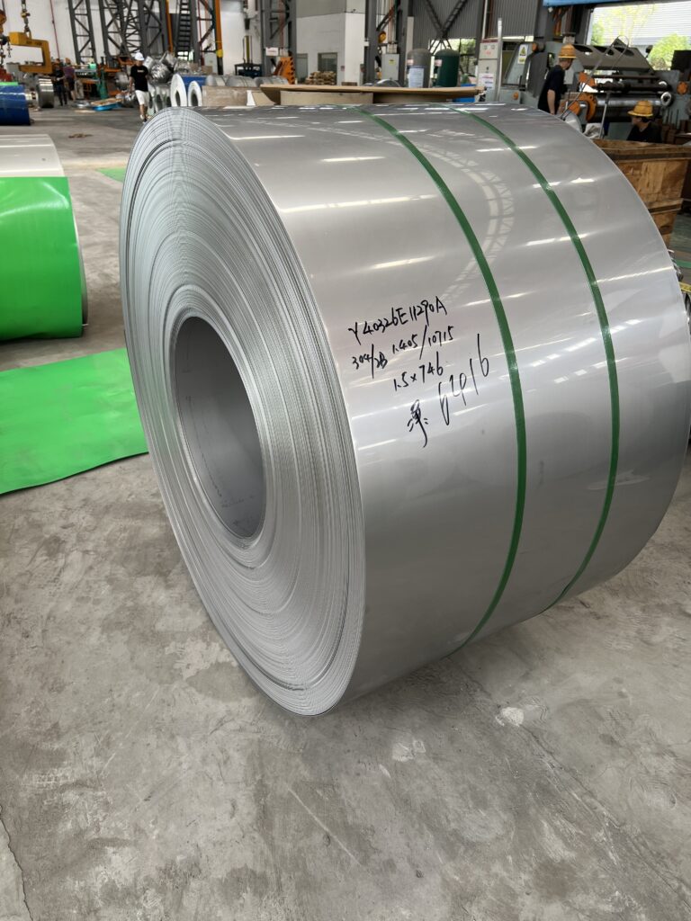 Manufacturer Stainless steel coil 201 202 204 304 316 316L grade BA 2B finish cold rolled stainless steel coil 2 2024 06 15 10 06 IMG 8861