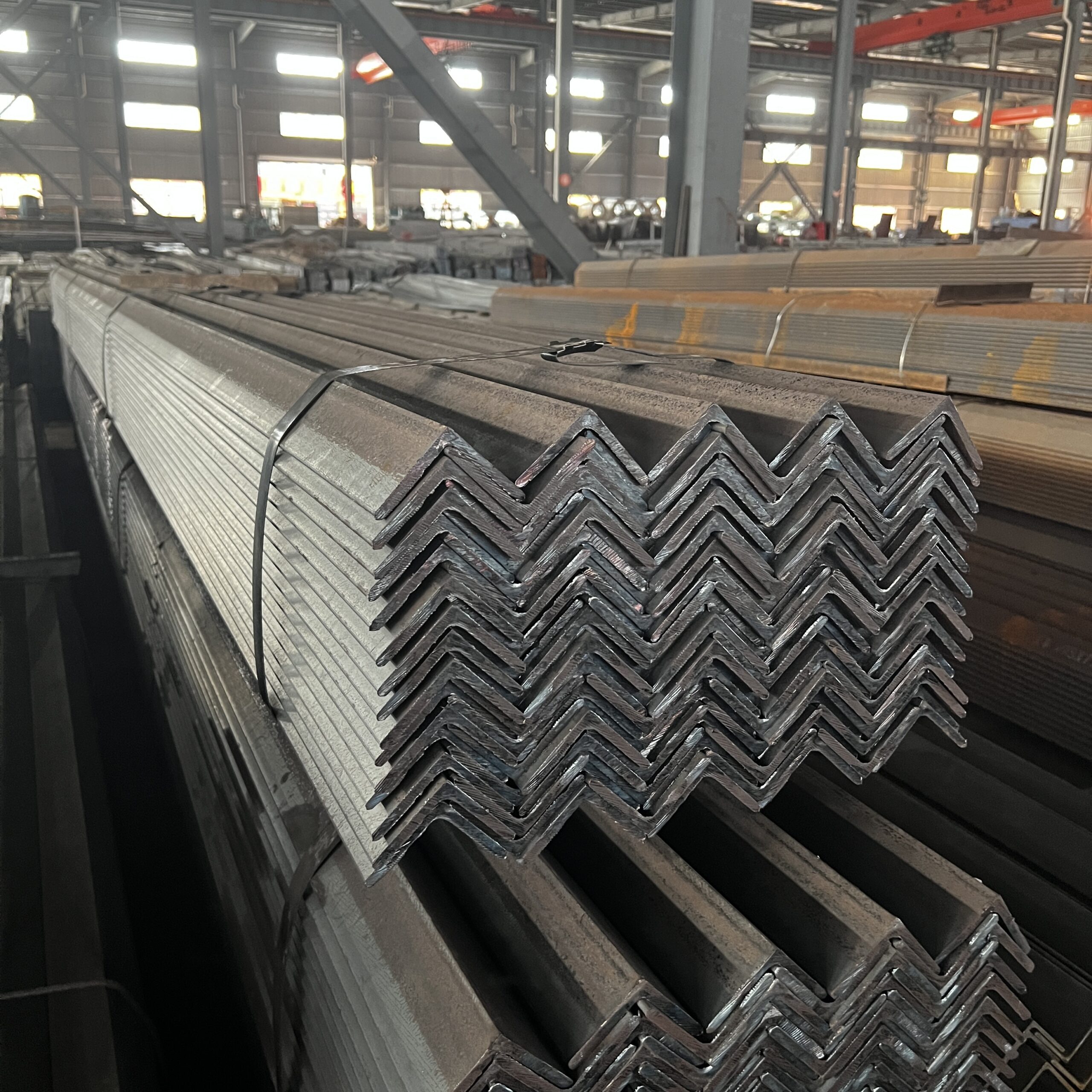 Building Material Sheet Pile, Angle steel L Type Beam Equal Galvanized Construction Structural Steel Angle Bar Price ASTM Jin En DIN GB 2 2024 06 15 16 40 IMG 9385 scaled