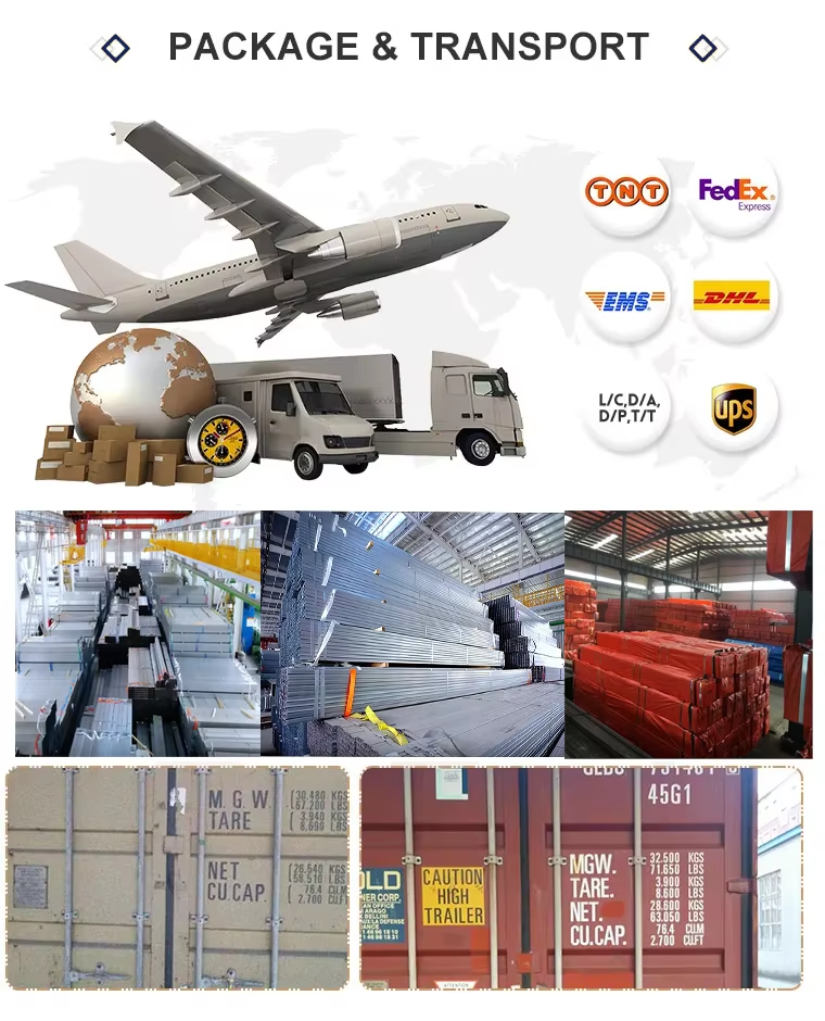 manufacturing factory Galvanized square tube Welded Steel Pipes Tube Square Rectangular Hollow Section Pipe and Tube Galvanized Steel Pipe 20*20 eye-opening price 3 SHIPPING
