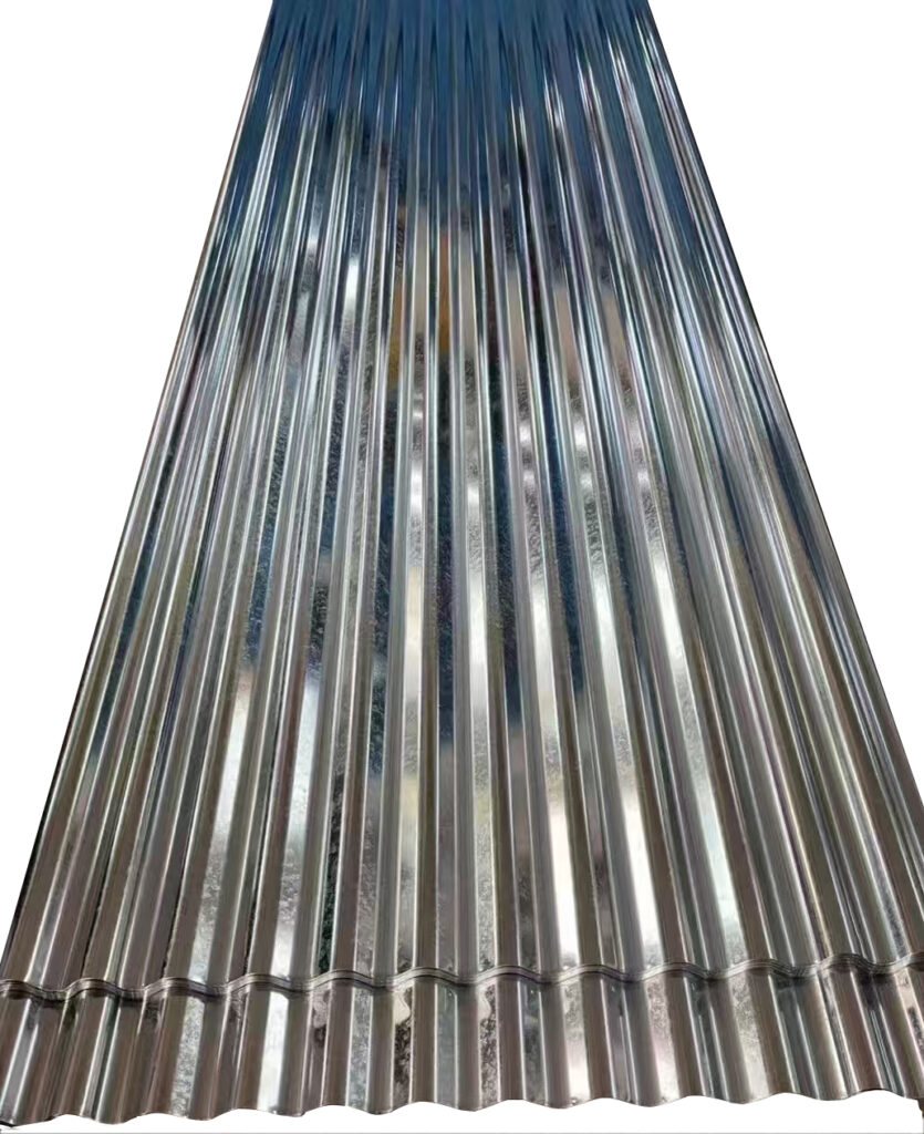 Best seller Large stock of high-strength silver corrugated galvanized steel plates, roof panels, and coiled fence panels 0.12-3.0mm 4 cba024844006ee5d1c9c573ac4b102f