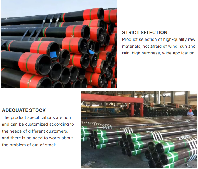Casing Tube 2 7/8 API 5L 5CT J55 K55 N80 L80 P110 9 5/8 Inch 36PPF LTC Thread Petroleum Casing Pipe 2 image 3