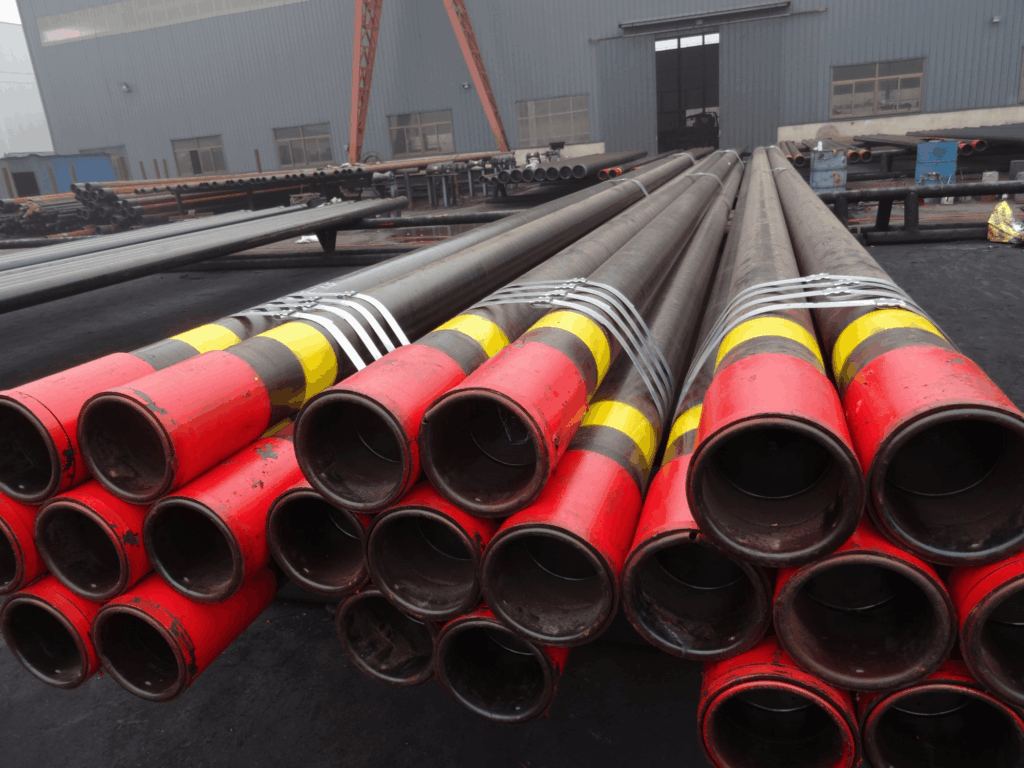 Factory direct supply of oil casing | J55/K55/N80 steel grade seamless pipes | Customized processing services for oil pipes 2 石油管有色